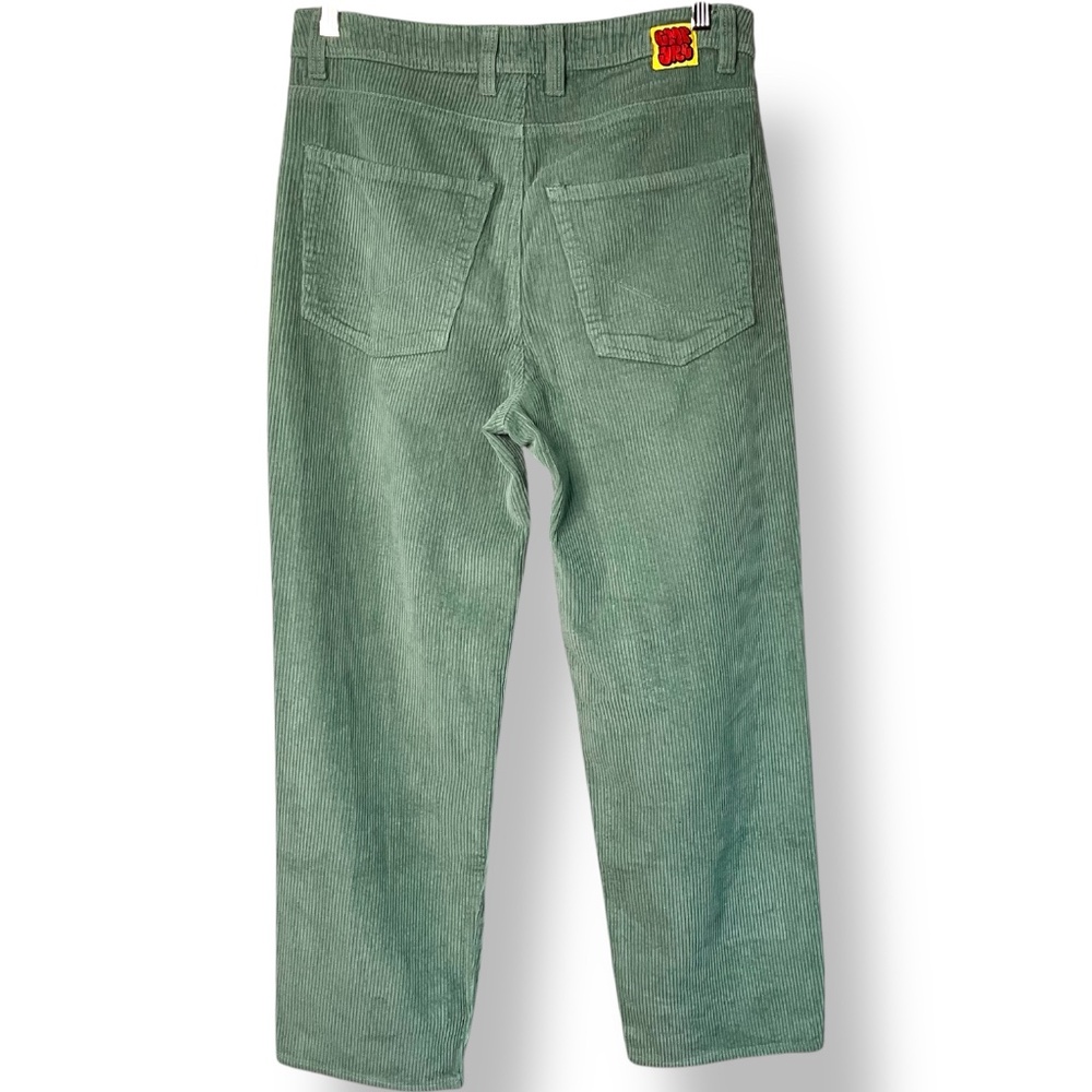 Empyre Olive Green Straight Leg Pants - Picture 3 of 9